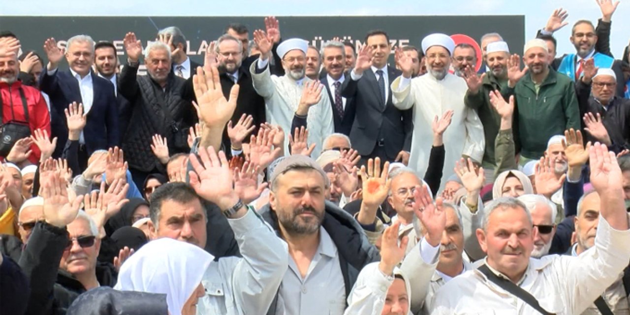 Yılın ilk hacı adayları dualarla uğurlandı