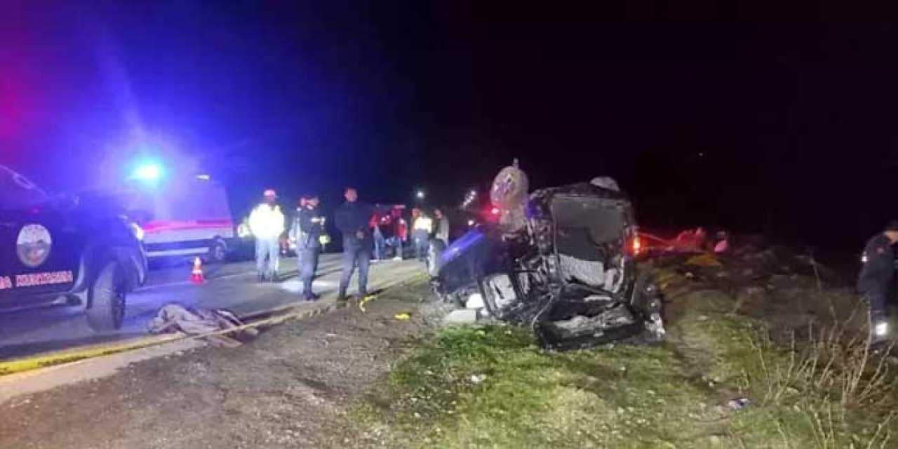 Rize'de Feci Kaza: Otomobil Takla Attı, 3 Ölü 2 Yaralı