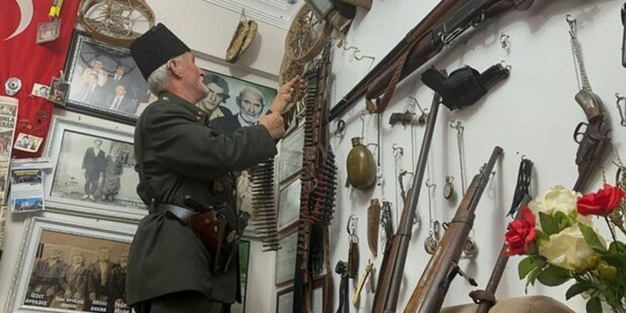 Düzceli torun, kahraman dedesinin mirasını evinde yaşatıyor
