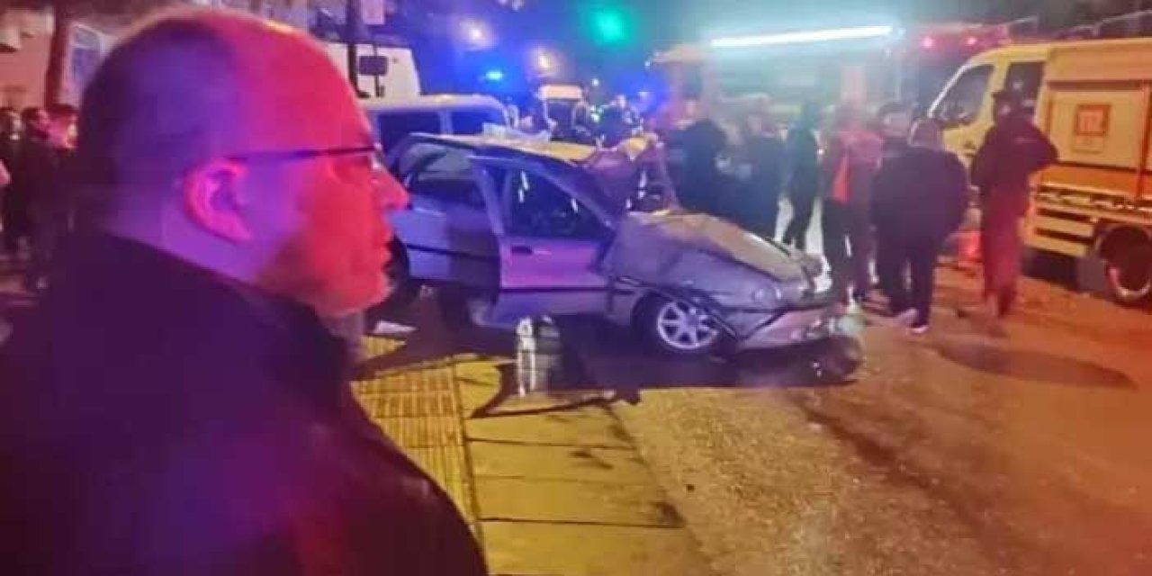 Ters Yönde Giden Araç Dehşet Saçtı: 2’si Çocuk 5 Yaralı