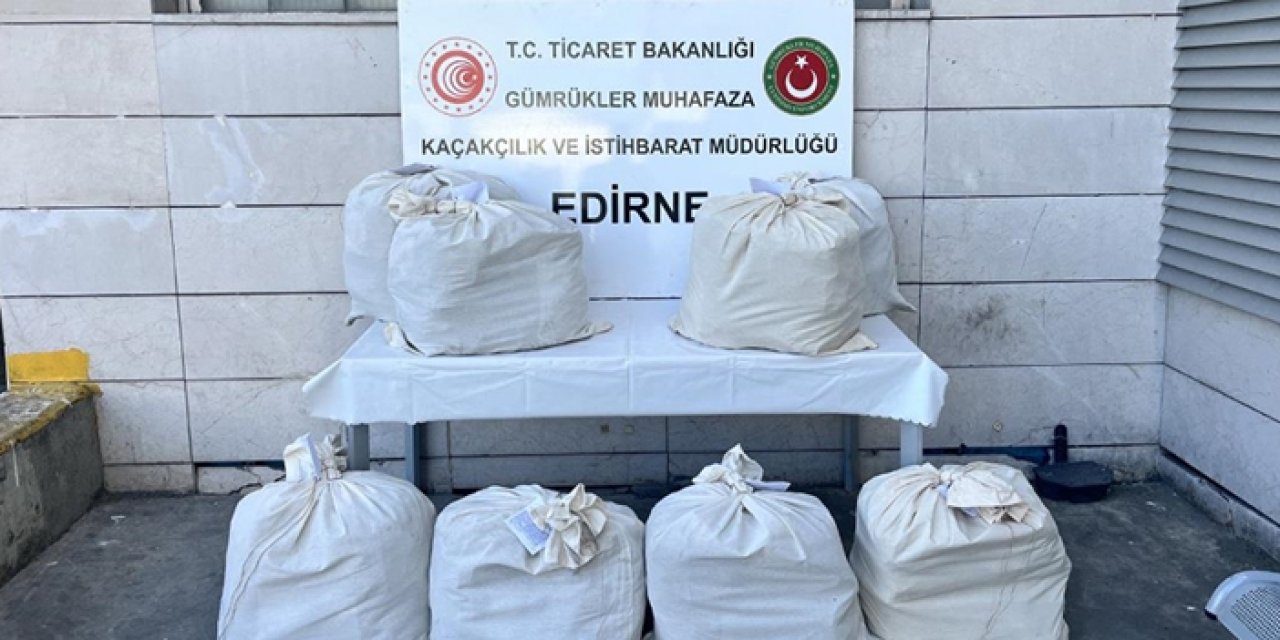 Zehir sevkiyatı kapıkule'de engellendi: “Jeff” 88 kilo uyuşturucuyu ortaya çıkardı