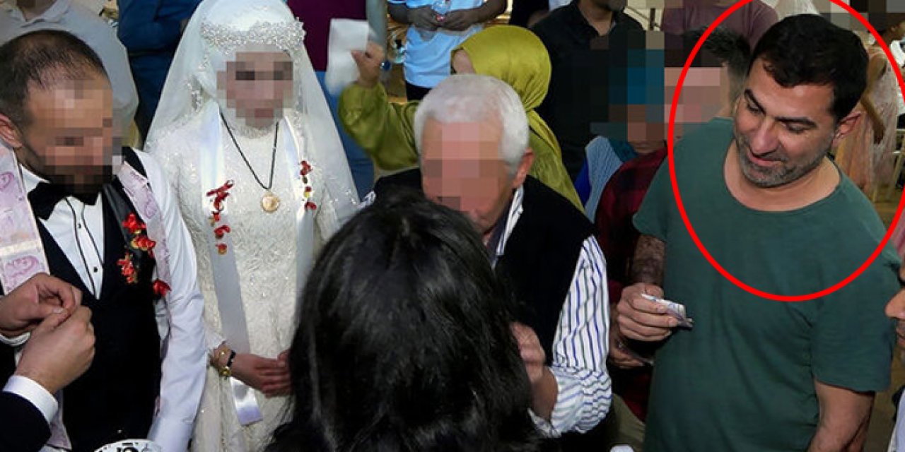 Adana'da düğün hırsızlığı kamerada: Önce eğlendi, sonra paraları çaldı!