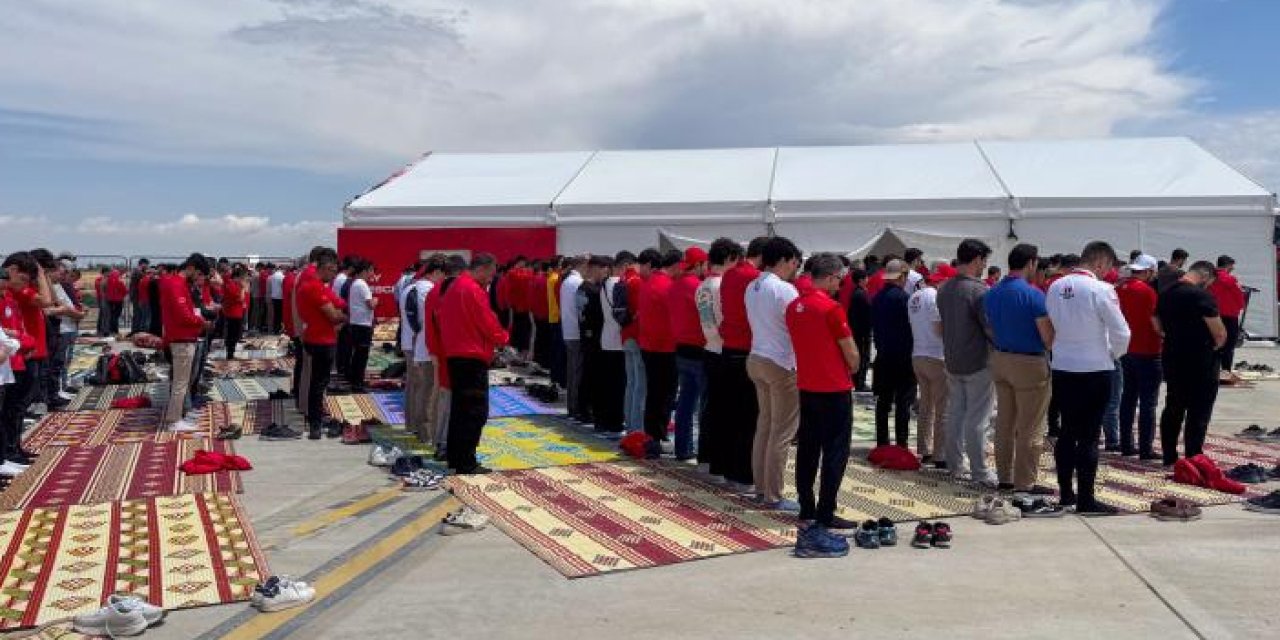 KKTC TEKNOFEST alanında okunan hutbede bilim ve teknoloji vurgusu