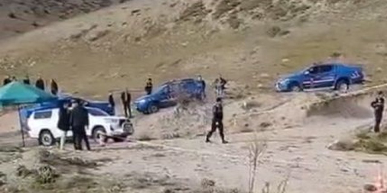 Nevşehir Acıgöl'de toprağa gömülü erkek cesedi şoku