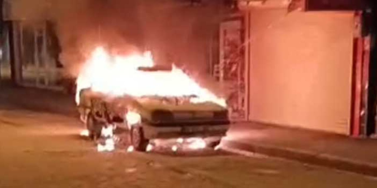 Konya’da Seri Kundaklama: Aynı Marka 4 Araç Yakıldı