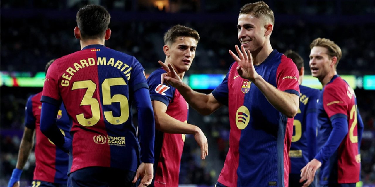 Barcelona geriye düştüğü maçta Valladolid’i 2-1 mağlup etti