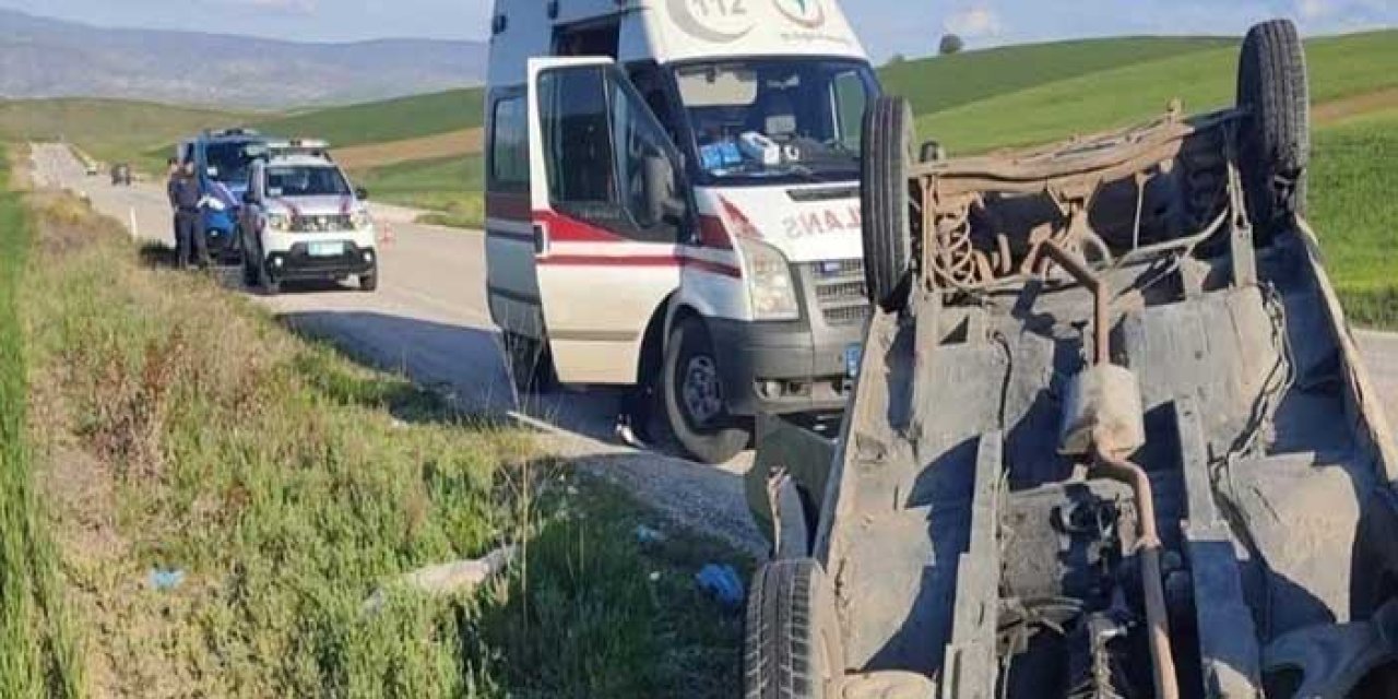 Çorum’da kaza: 4 yaralı