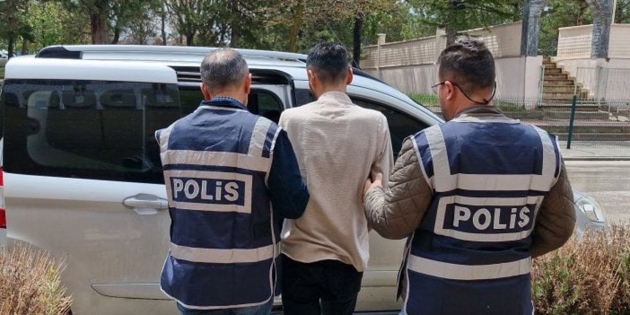 Karaman'da 18 yıl hapis cezalı firari yakalandı