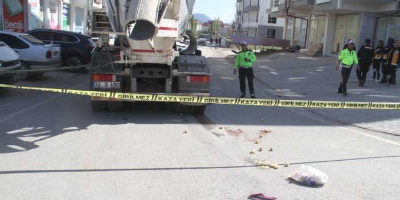 Konya’da Feci Kaza: Yaşlı Adam Mikserin Altında Can Verdi