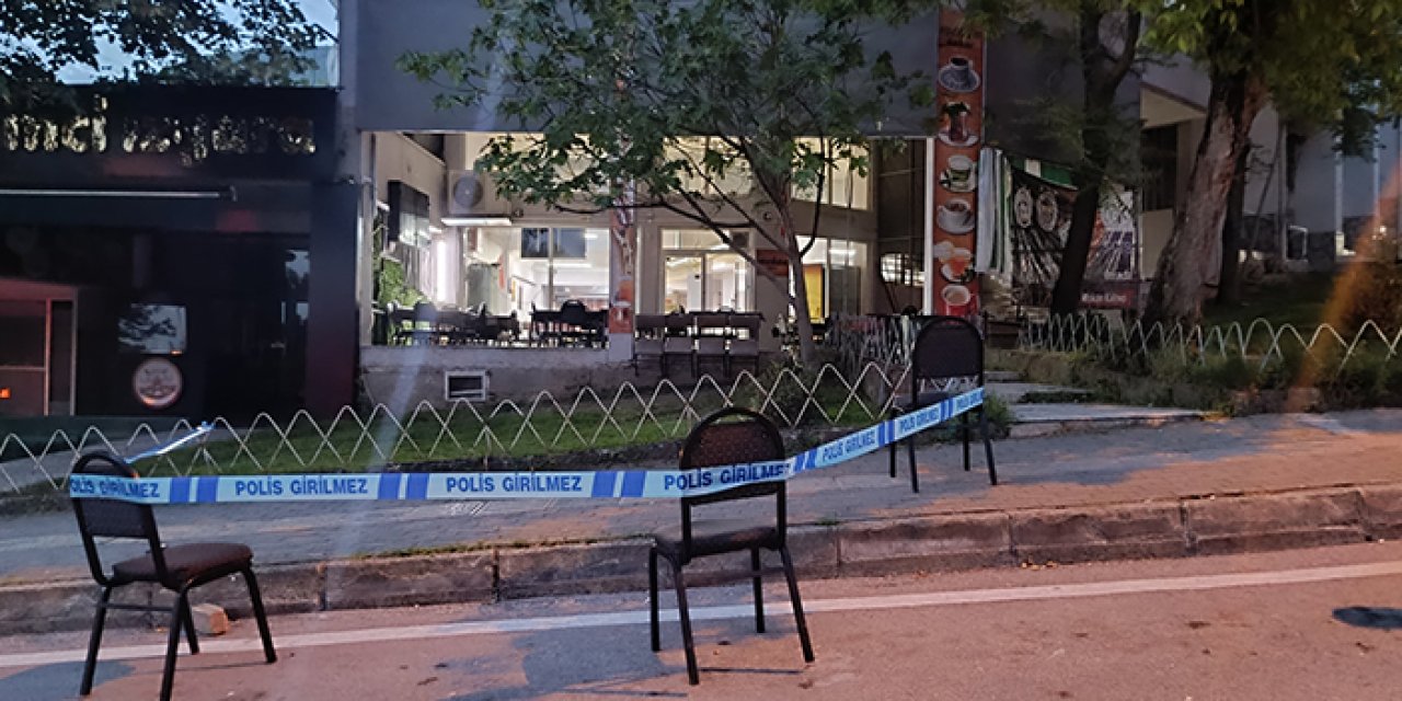 Kıraathaneye silahlı saldırı: Zanlı motosikletle kaçtı