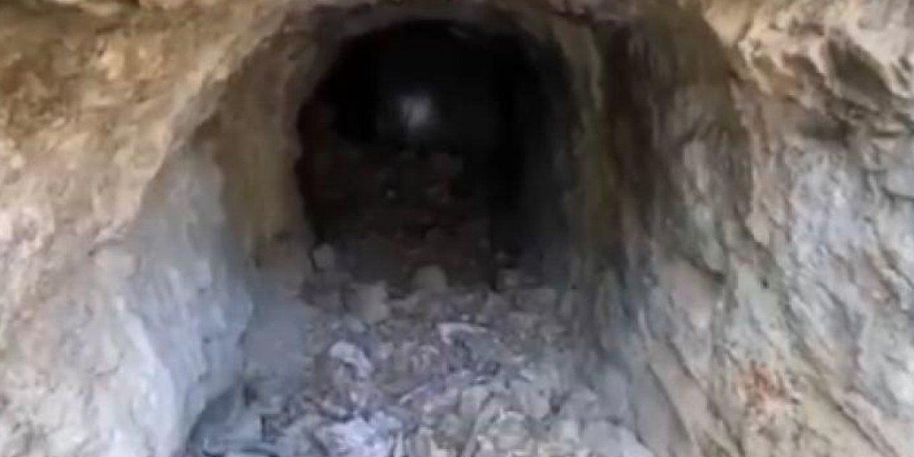 Pençe-Kilit Operasyonu'nda teröristlere ait mağara imha edildi