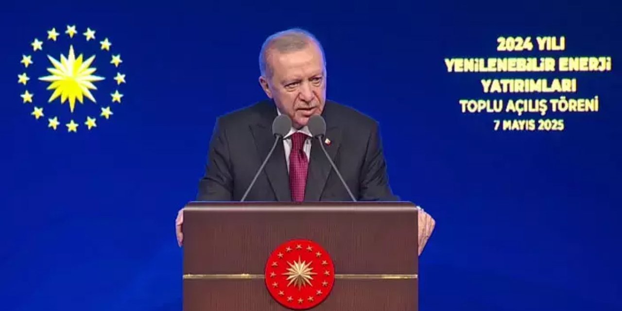 Erdoğan: Yenilenebilir enerji Türkiye'nin geleceğidir