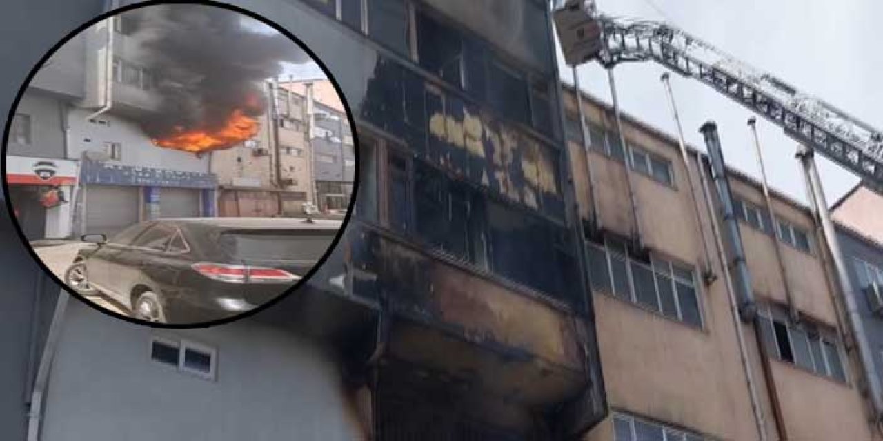 Motosiklet Tamirhanesinde Yangın: 1 Ölü, 3 Yaralı