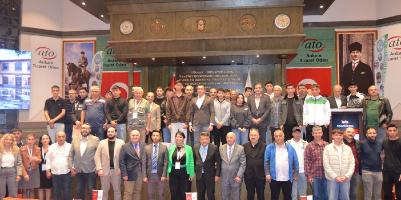 MEKA’nın çırak öğrencisinden Ankara’da ödül getiren başarı