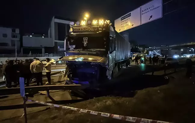 Beylikdüzü'nde Tır Kazası: 1 Ölü