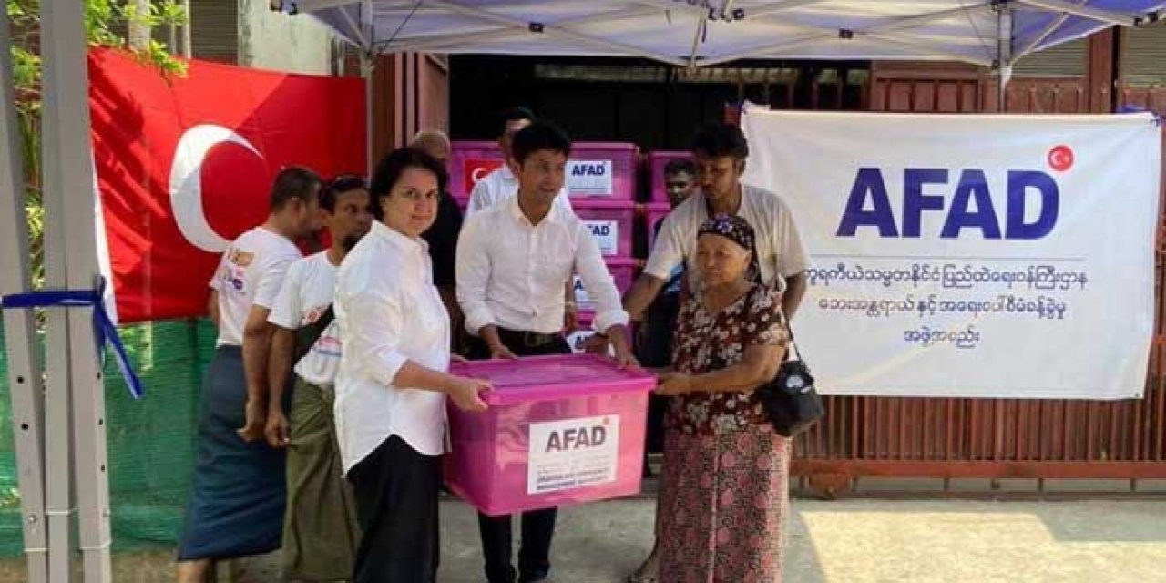 Türkiye, Myanmar’daki Depremzedelerin Yanında