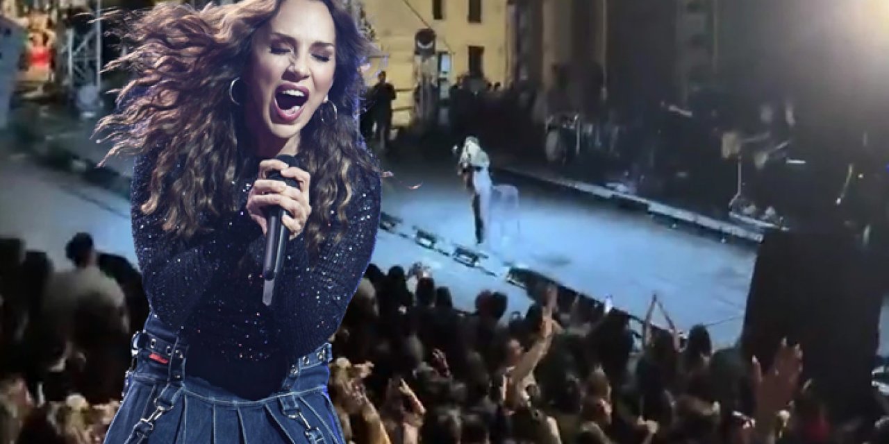 Bilkent'teki konserde siyasi terbiyesizlik: Ünlü popçu da eşlik etti