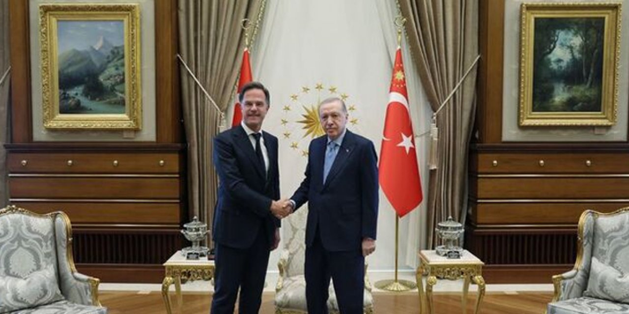 Cumhurbaşkanı Erdoğan, NATO Genel Sekreteri Rutte ile bir araya geldi