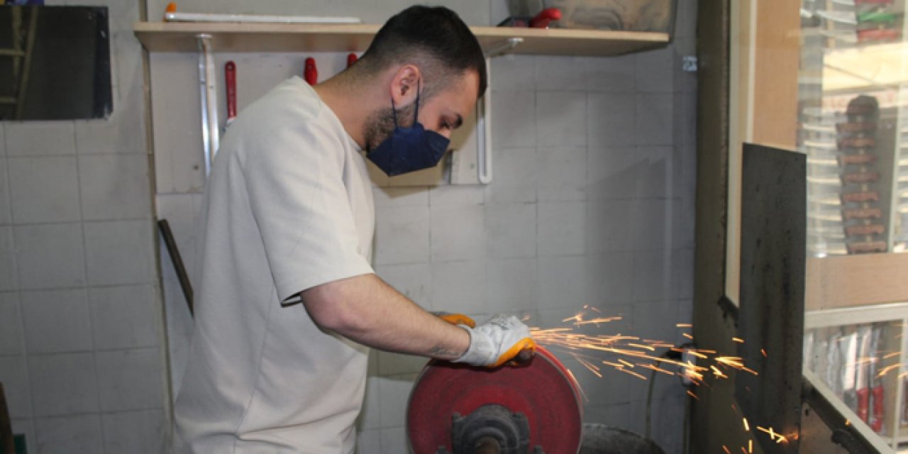 Kurban bayramı yaklaştı: Bıçakçılarda bayram mesaisi başladı