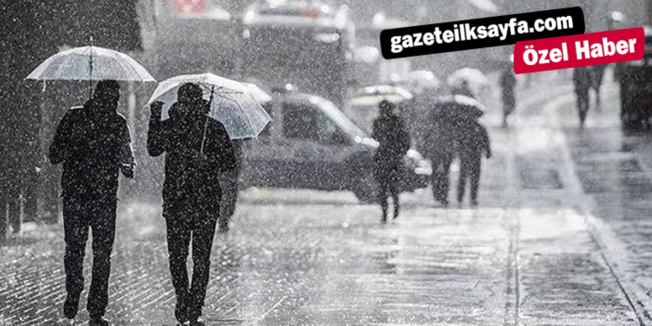 Meteoroloji açıkladı: Bazı bölgelerde şiddetli sağanak bekleniyor