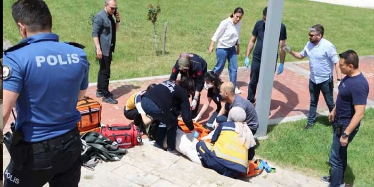 Parkta şok eden olay: Kadın yerde vurulmuş halde bulundu