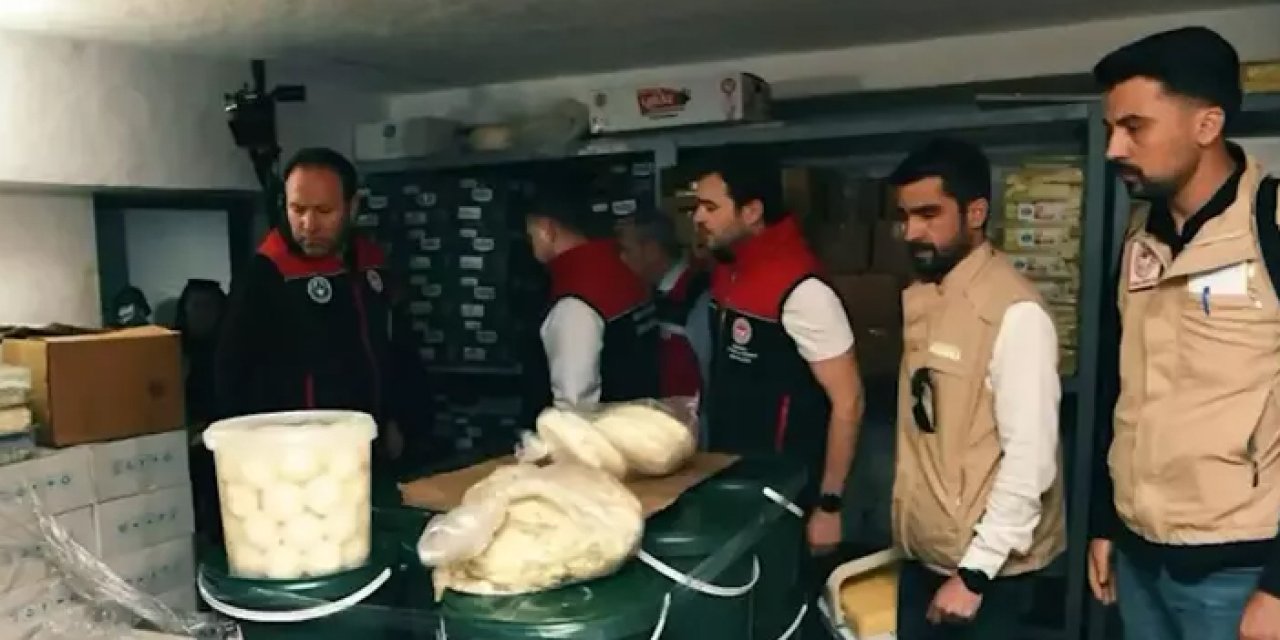 Ankara’da gıda denetiminde şok: 40 ton küflü süt ürünü ele geçirildi