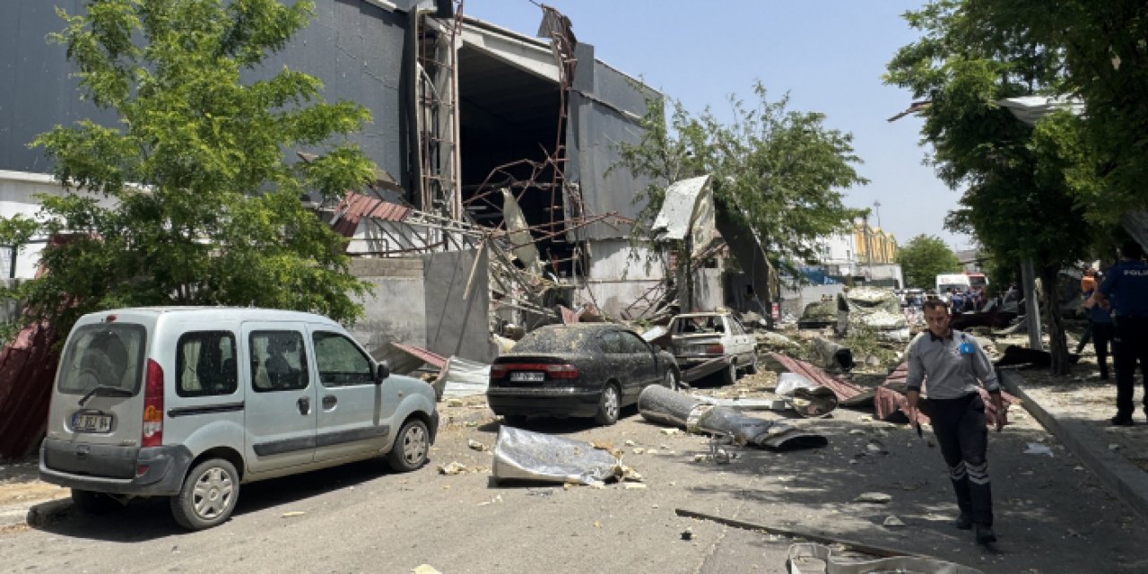 Gaziantep’te sanayi bölgesinde patlama: 7 işçi hastaneye kaldırıldı