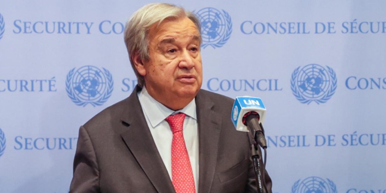 BM Genel Sekreteri Guterres: Filistin’deki acılar asla meşrulaştırılamaz