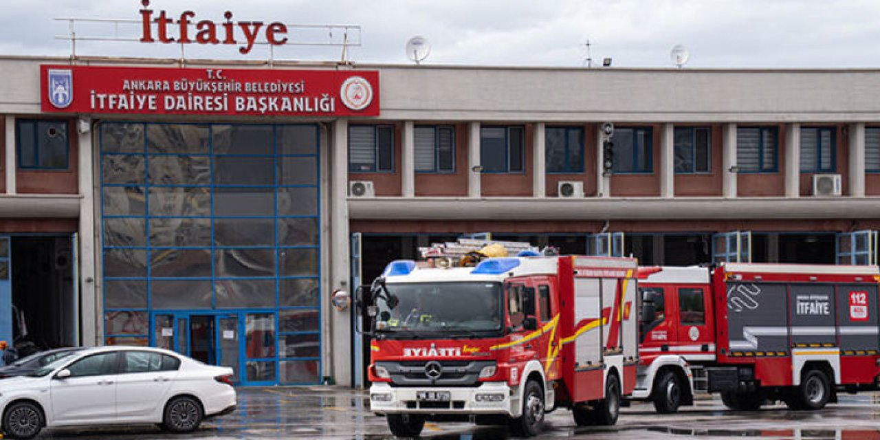 Ankara itfaiyesi 4 ayda binlerce olayda görev aldı: Yüzlerce asılsız ihbar yapıldı