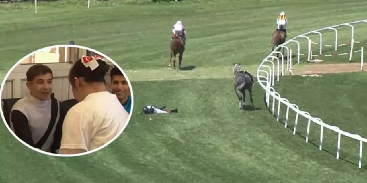 Attan düşen jokey Mertcan Çelik yaşam mücadelesi veriyor