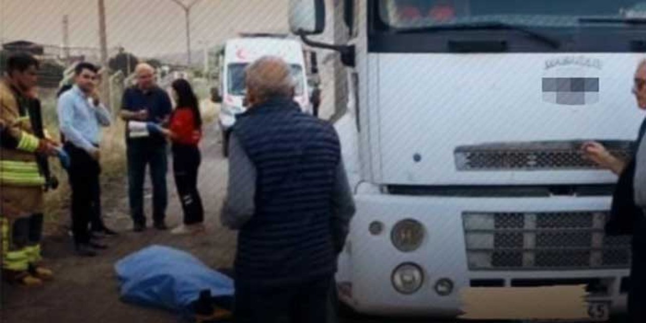 Manisa'da İş Kazası: Kamyonlar Arasında Sıkışan Şoför Öldü