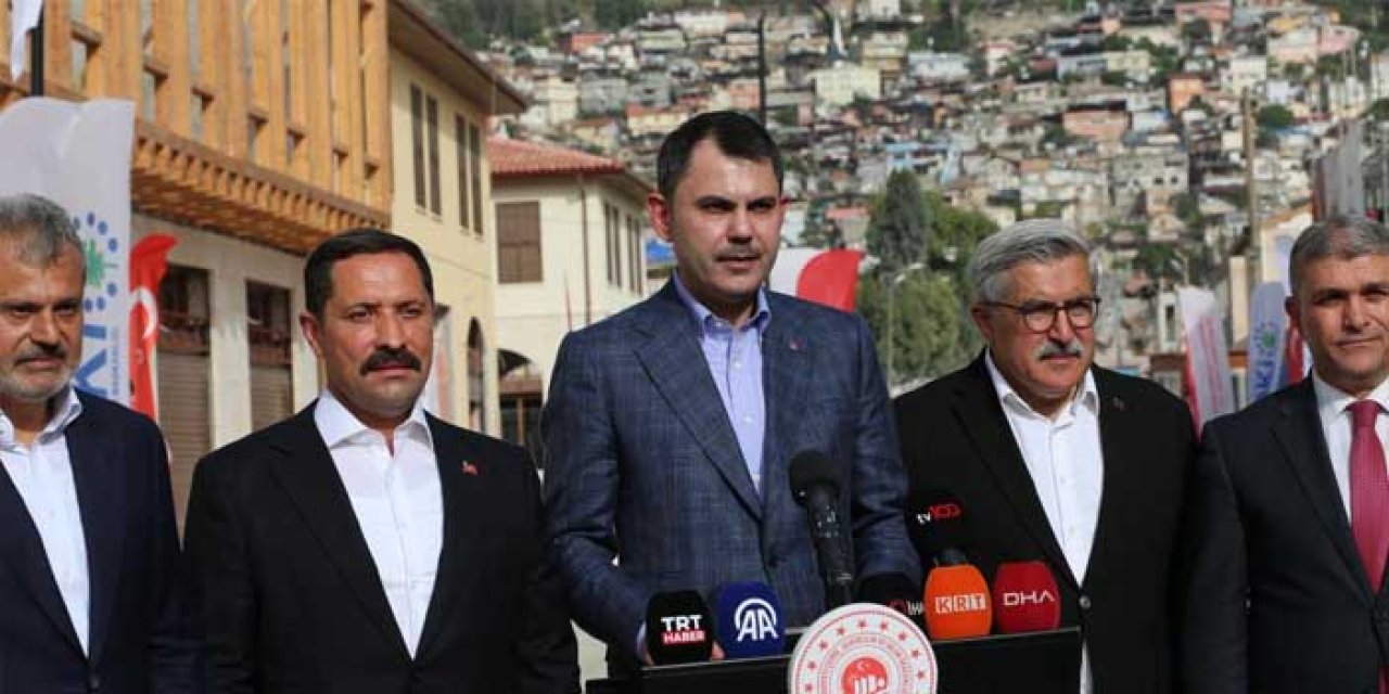 Bakan Kurum: Tek bir afetzede kardeşimizi açta, açıkta bırakmayacağız