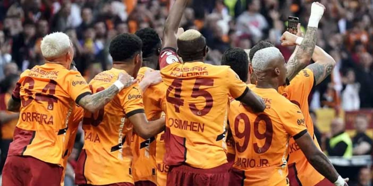 Süper Lig'de 25. kez şampiyon Galatasaray!