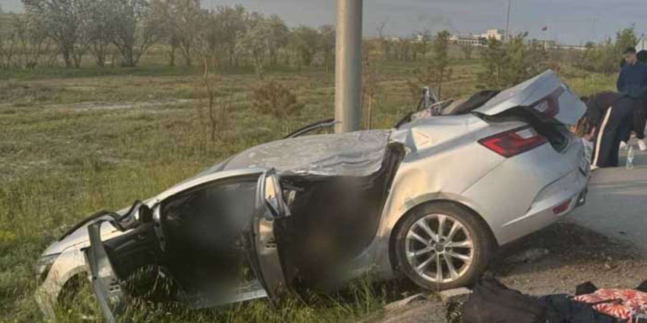 Konya-Ankara Yolunda Feci Kaza: 2 Ölü, 1 Yaralı