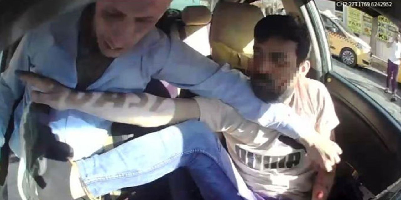 Takside kan donduran saldırı: Şoföre bıçaklı dehşet