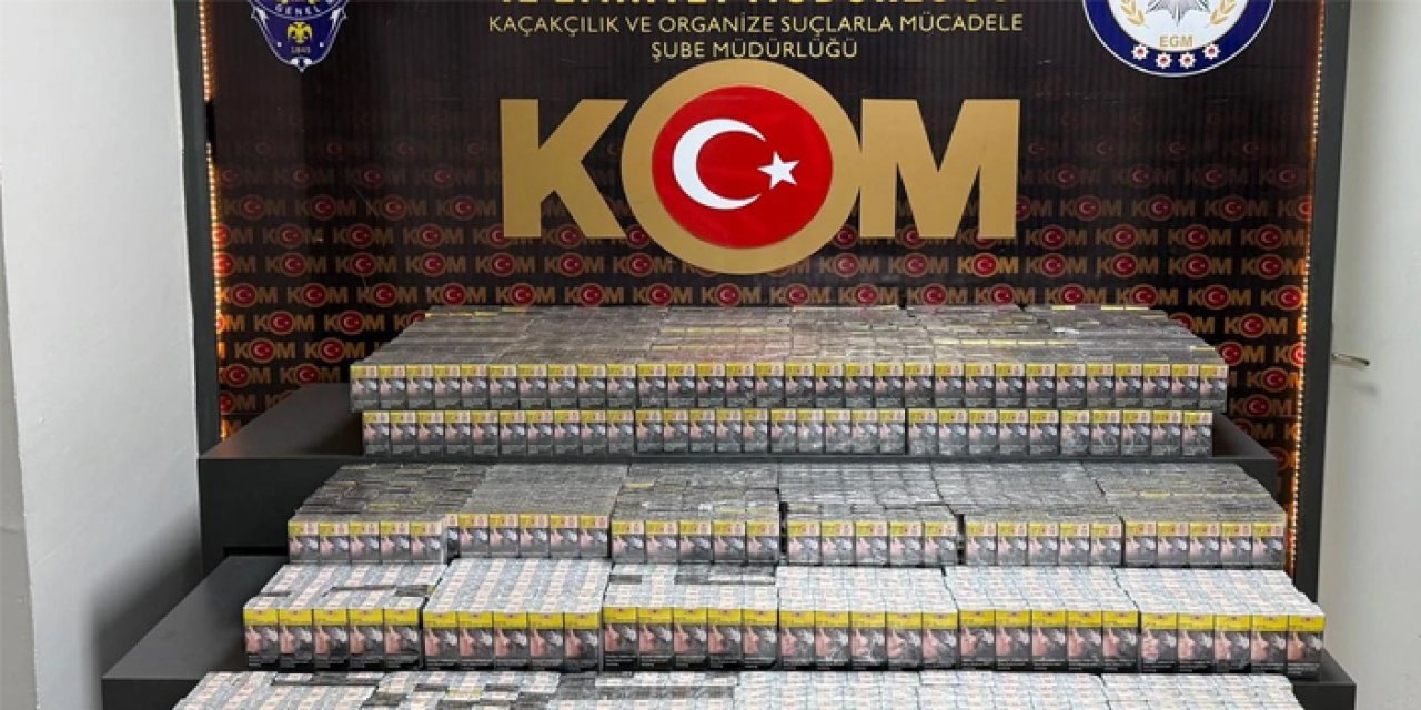 Batman’da TIR’da 2 bin 70 paket kaçak sigara ele geçirildi