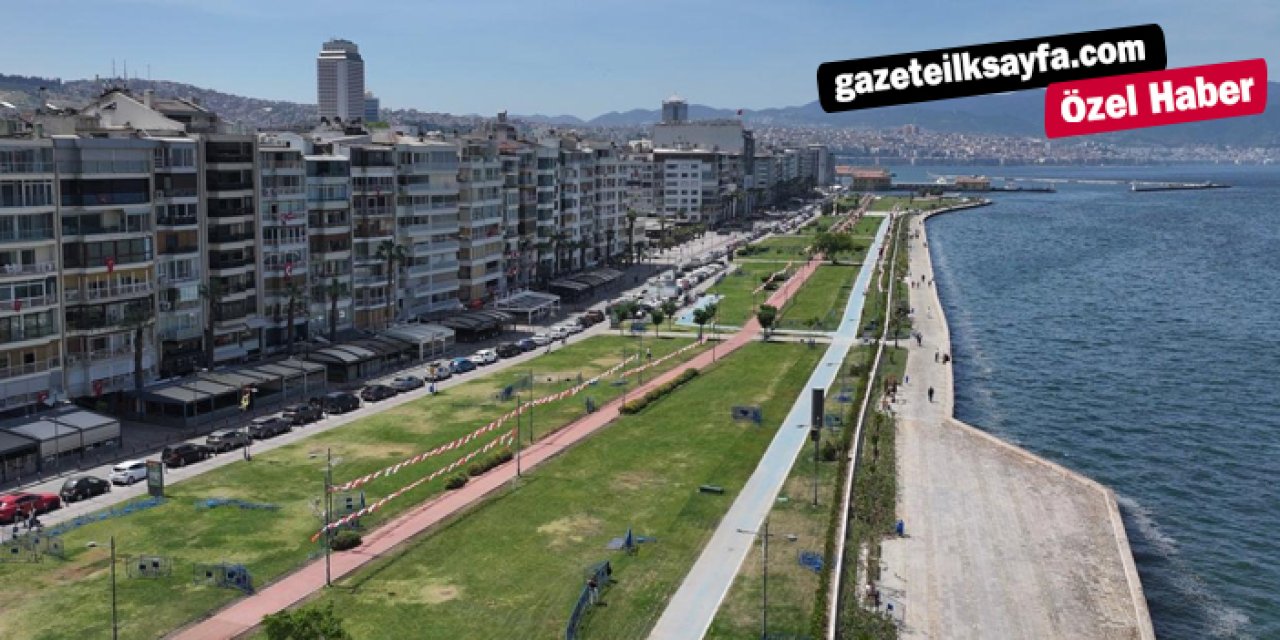 Başkan Tugay duyurdu: Kordon baştan aşağı değişiyor