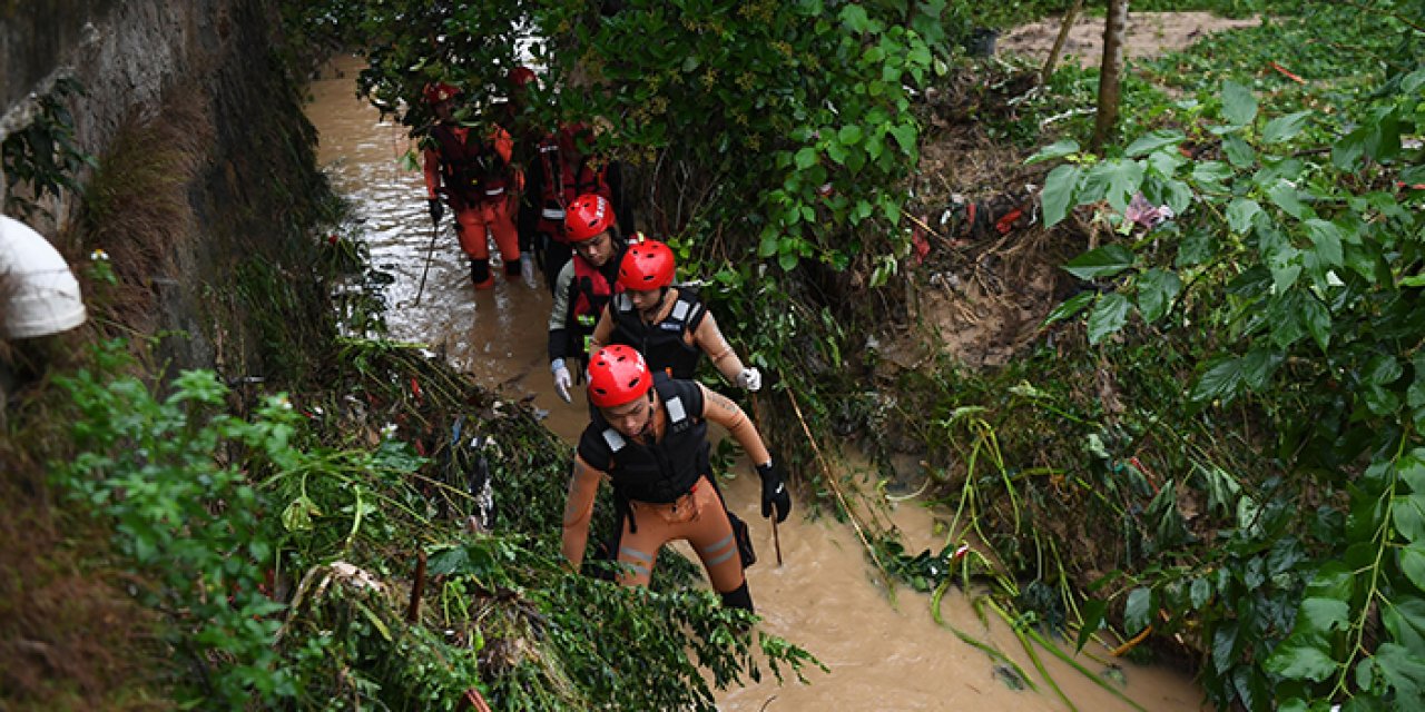 Çin’in Guizhou eyaletinde heyelan