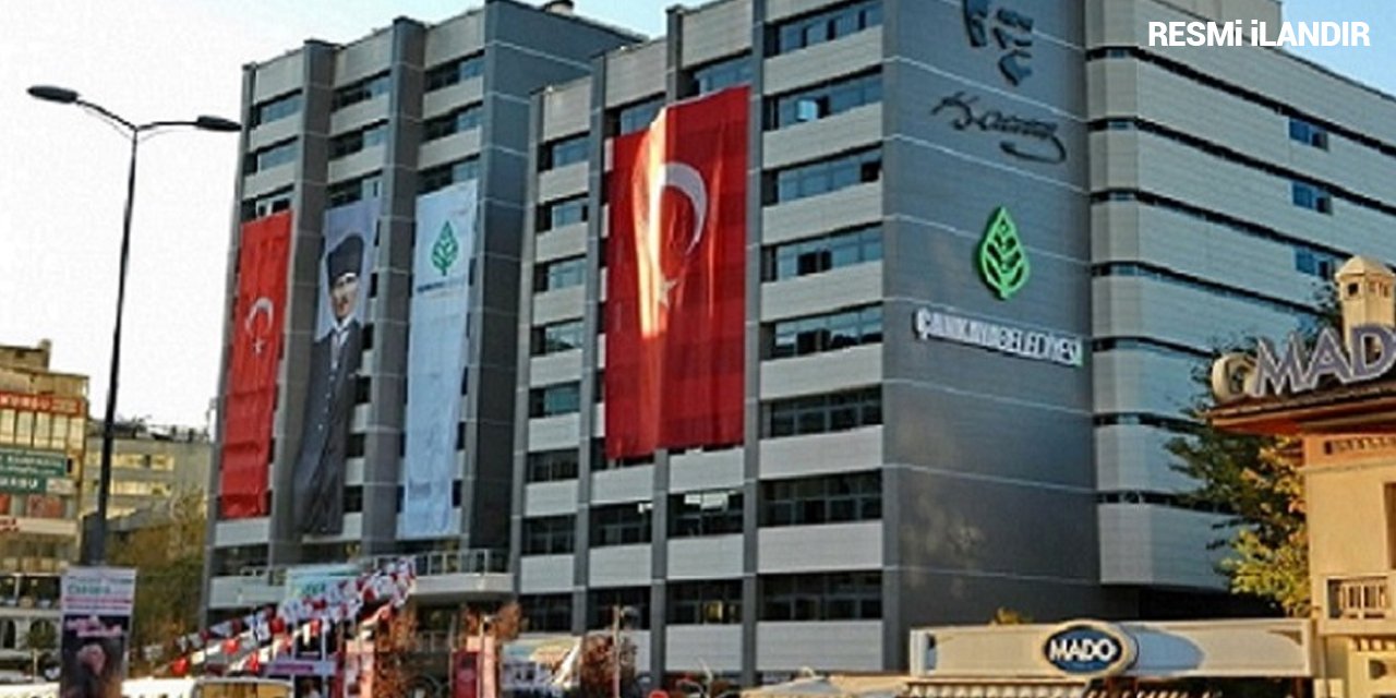 YOL İŞLERİ YAPTIRILACAKTIR ÇANKAYA BELEDİYESİ FEN İŞLERİ MÜDÜRLÜĞÜ