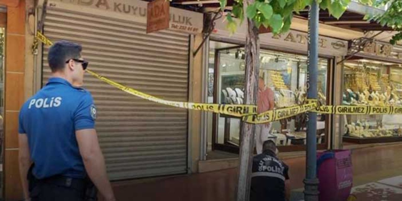Manisa’da Kapalı Kuyumcu Dükkanına Silahlı Saldırı