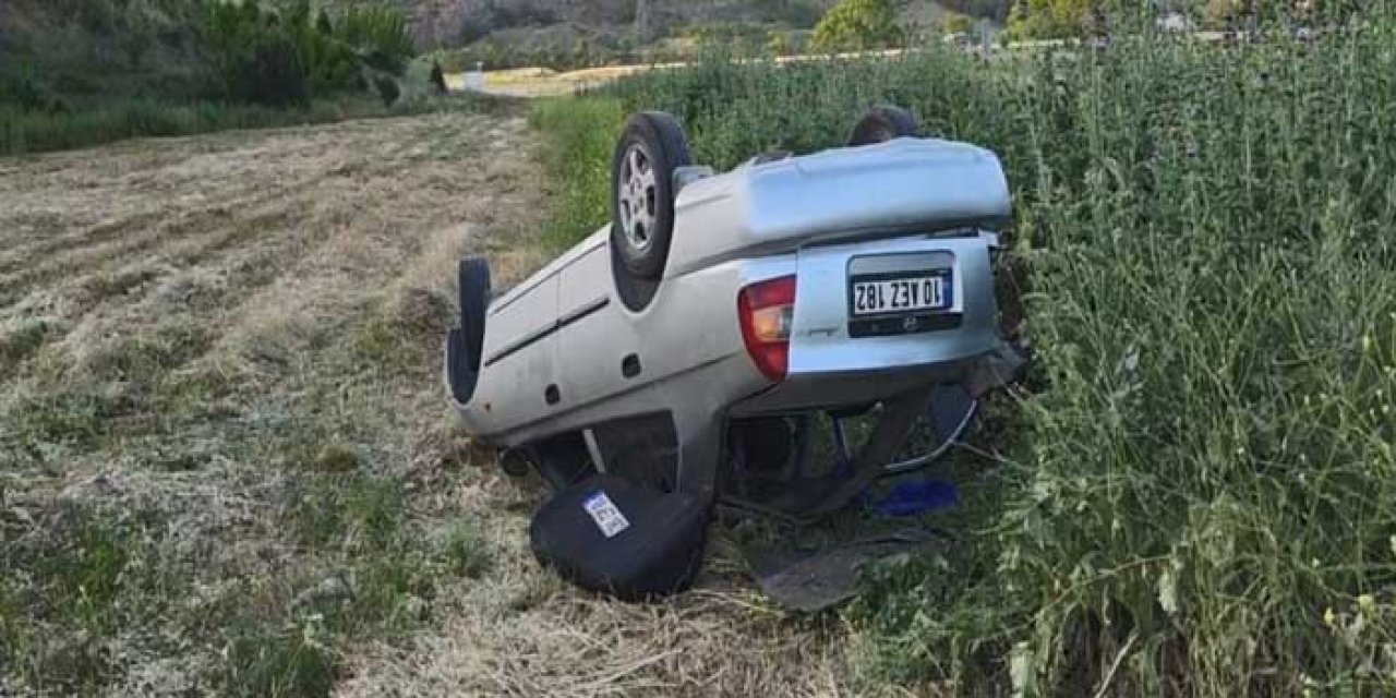 Bursa’da Otomobil Şarampole Yuvarlandı: 5 Kişi Yaralandı