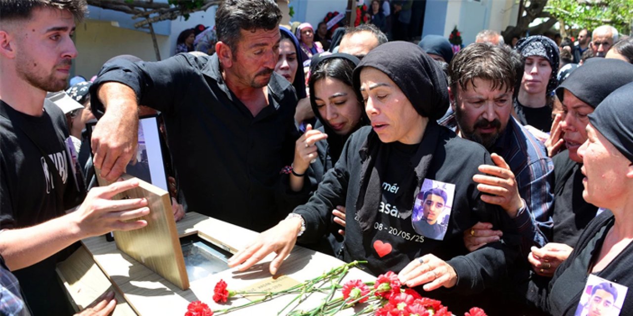 Fransa’da öldürülen 17 yaşındaki Hasan toprağa verildi