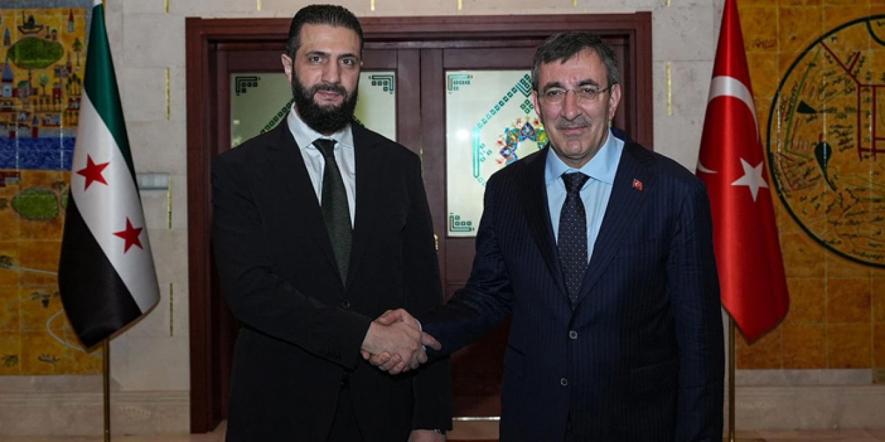 Cevdet Yılmaz ve Ahmed Şara Türkiye-Suriye ilişkilerini masaya yatırdı