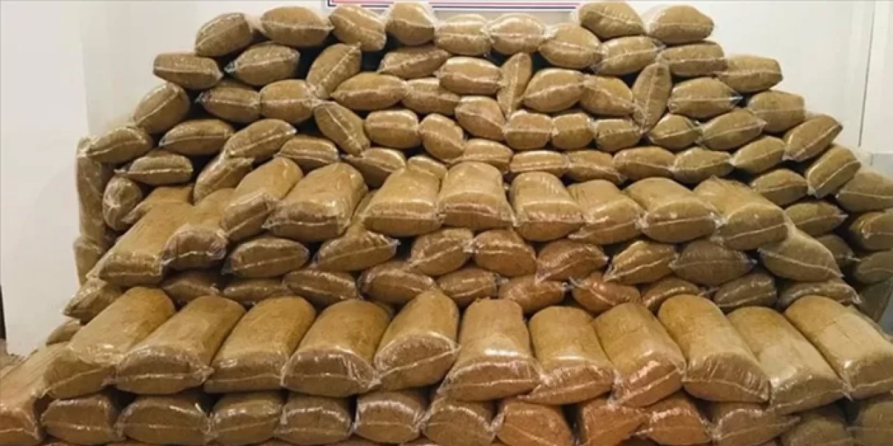 Kayseri’de 940 kilo kaçak tütün ele geçirildi