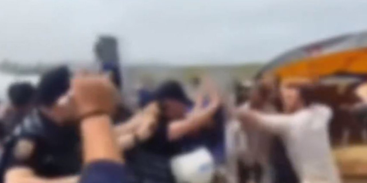 Bağlum Kurban Pazarı'nda gerginlik: Besiciler polislere saldırdı