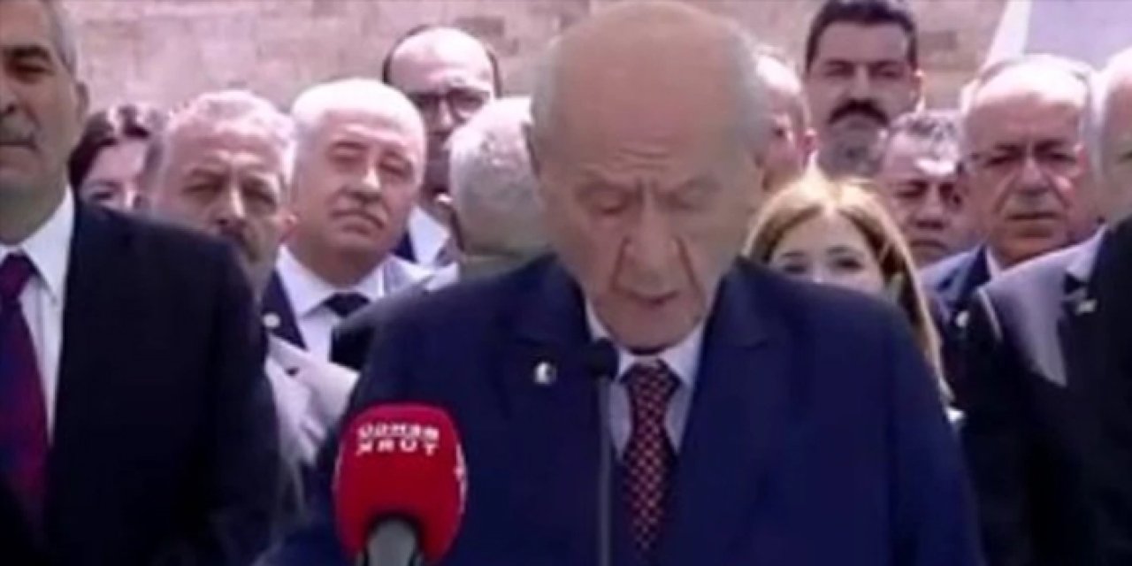 MHP lideri Bahçeli aylar sonra ilk kez konuştu