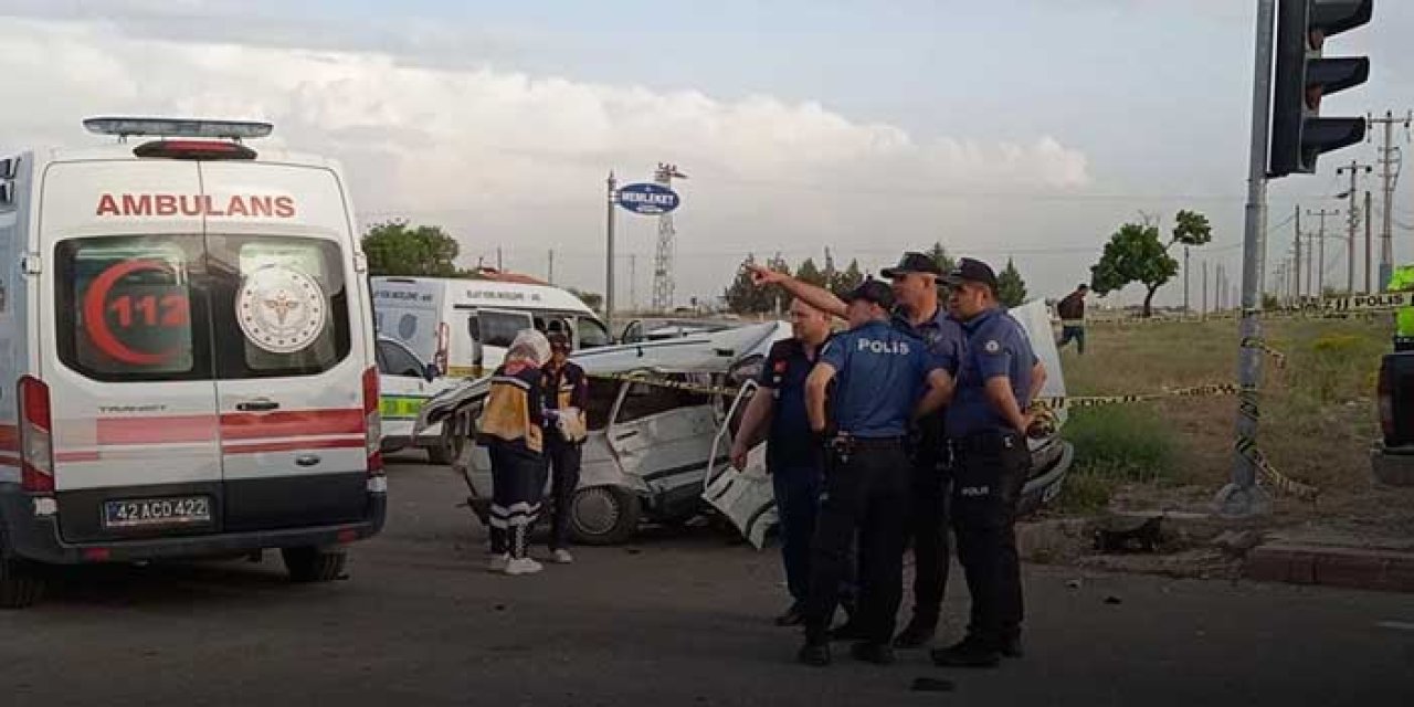 Konya’da yürek yakan kaza… Yaşlı çift hayatını kaybetti!
