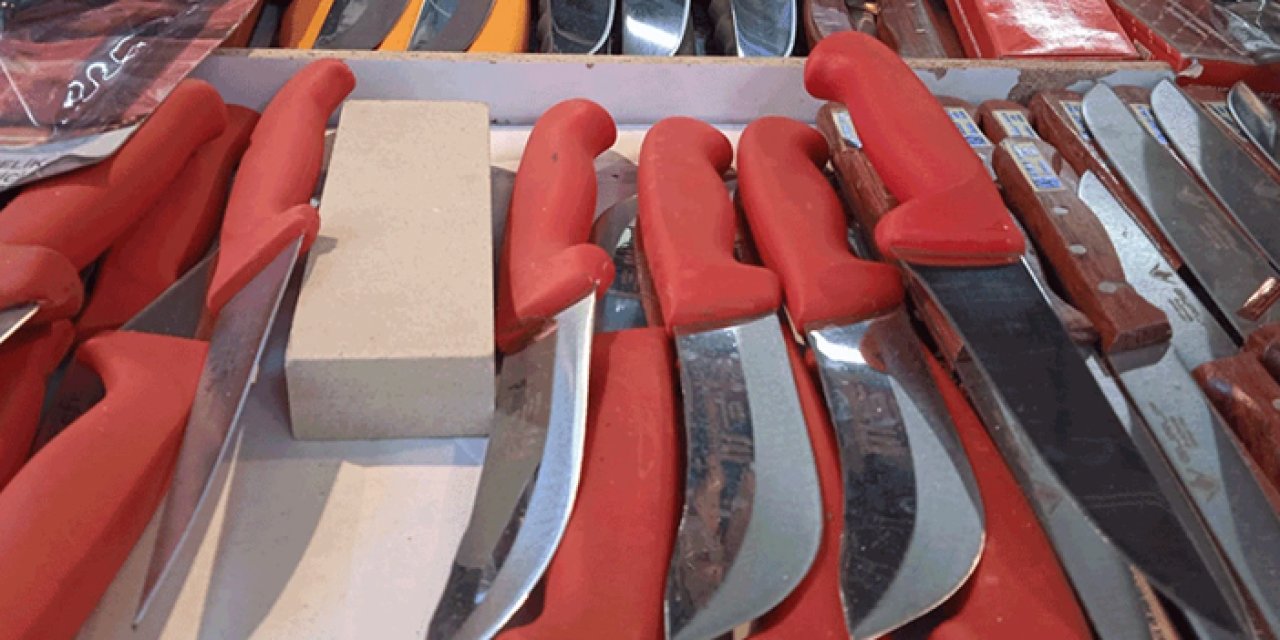 Kurban Bayramı öncesi kesim aletlerine talep arttı