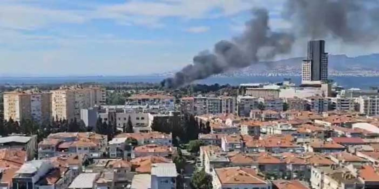 İzmir Balçova’da Orman Yangını Korkuttu: Alevler Rüzgarla Büyüdü