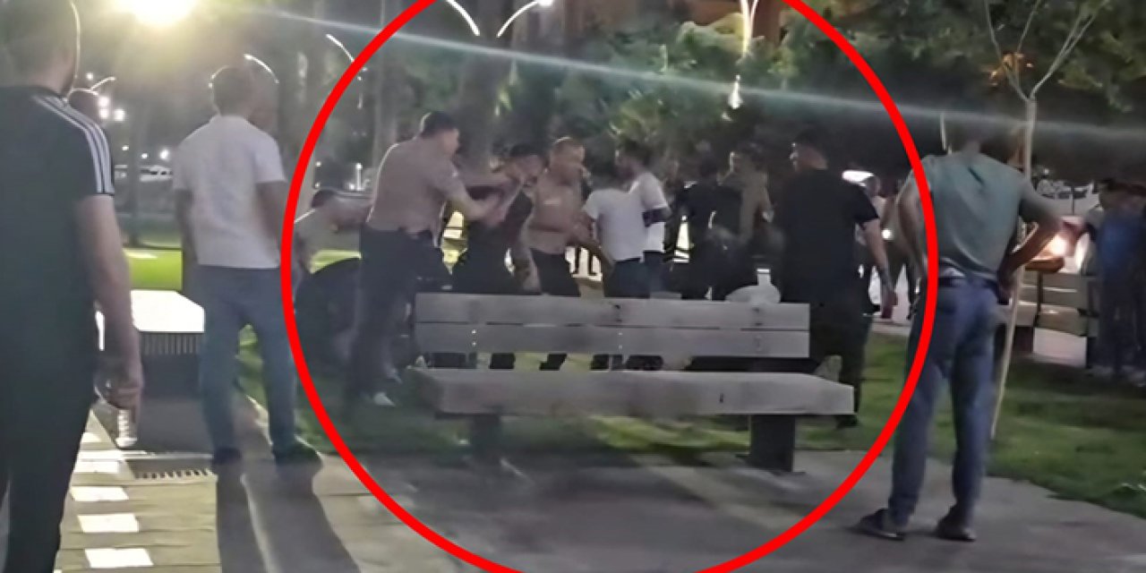 Sokak ortasında bıçaklı kavga: 2 yaralı, 4 gözaltı